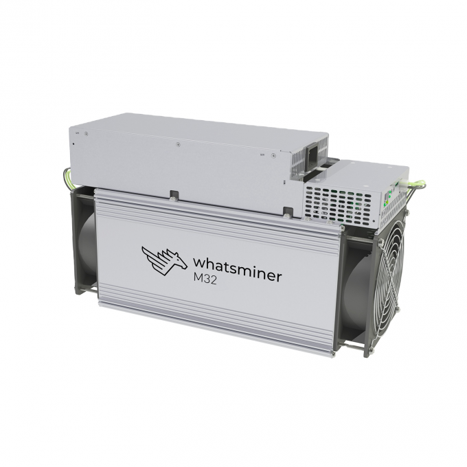 192 máquina de mineração MORDIDA 3 de Whatsminer M32 66T 3300W BTC