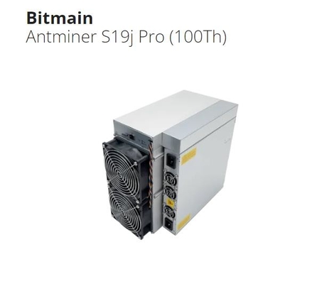 Máquina de mineração Bitmain de Asic Bitcoin Antminer S19/S19pro/S19J pro 110t 104t 100t 96t 95t