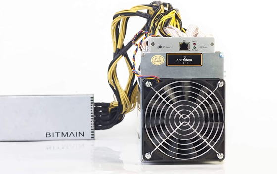 Máquina de mineração 850W de LTC Bitmain Antminer L3+ 600mh/S Asic 11.6-13.0V