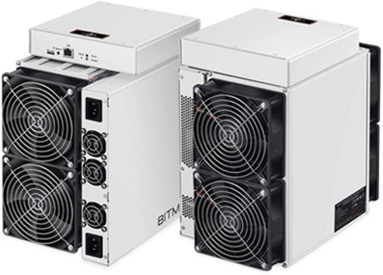 Máquina de mineração Antminer de Bitcoin 2880W Bitmain S17E 64TH/S com fonte de alimentação