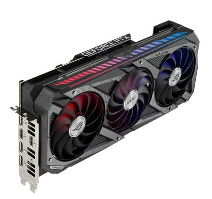 Placa gráfica Desktop NVIDIA 256bit do jogo do jogo de Rog Strix Rtx 3060ti O8g