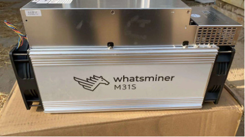 Mineiro Whatsminer M31s 76th/S de 46W/T Whatsminer Bitcoin com fonte de alimentação original