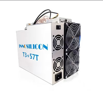 Algoritmo 3300W da máquina de mineração SHA-256 de Innosilicon T3+ 57Th/S BTC do mineiro de BTC
