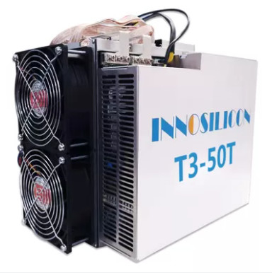 Algoritmo do mineiro SHA-256 do T3 50TH/S 3100W Innosilicon Bitcoin de Innosilicon do mineiro de BTC