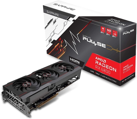 Mineração Rig Graphics Card High Performance de AMD Sapphire Radeon RX 6800 XT 16GB GDDR6