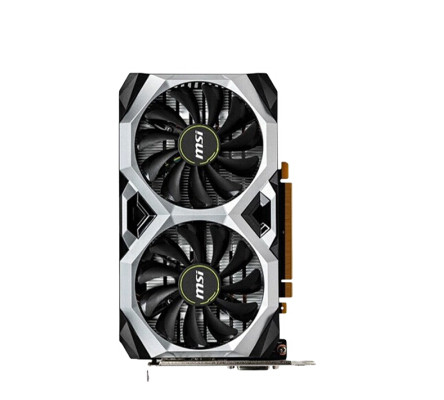 Fã duplo que refrigera Nvidia Gtx 1660 6gb placas gráficas super 120W 1770MHz
