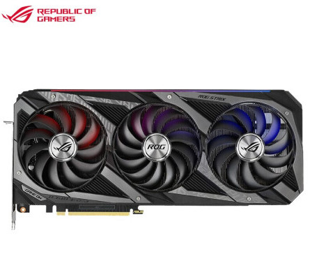 Placa gráfica Desktop NVIDIA 256bit do jogo do jogo de Rog Strix Rtx 3060ti O8g